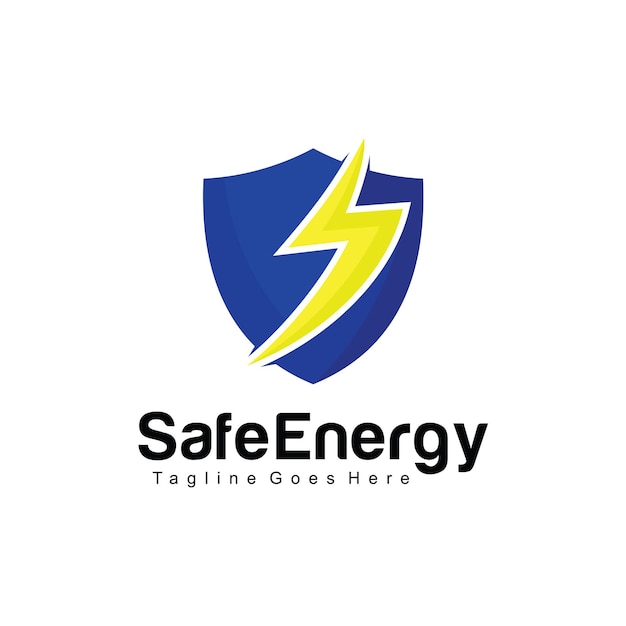 Safe Energy logo design template