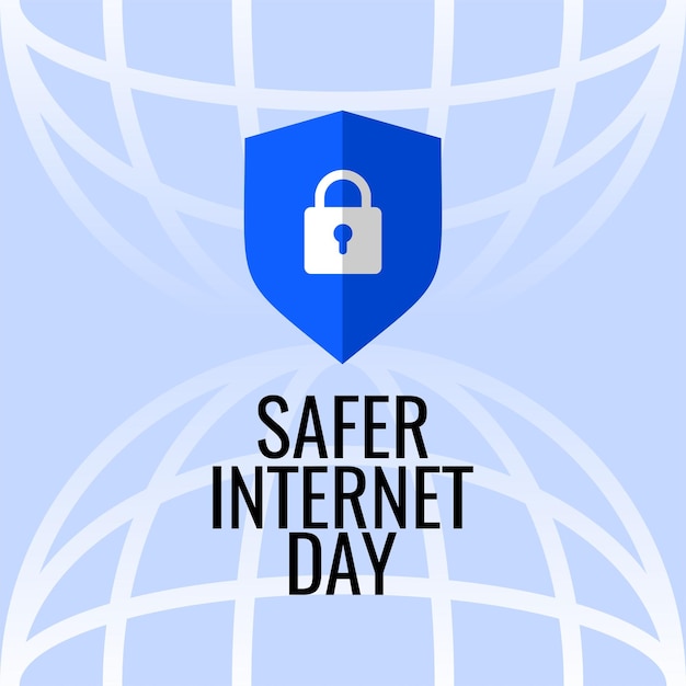 Safer internet day social media post design