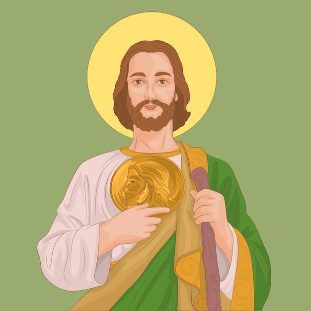 Saint Jude Thaddeus apostle of Jesus