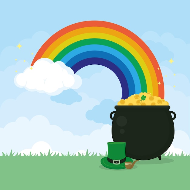 Saint patrick day illustration