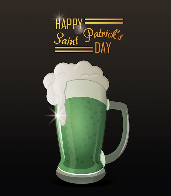 Saint patricks day card