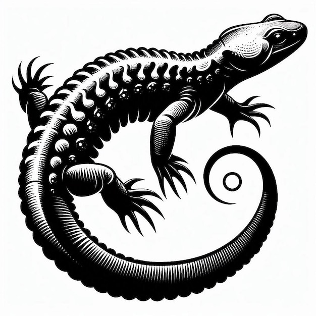 Salamander broiler Remoska Silhouette line art vector illustration on white background