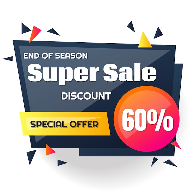 Sale Banner Design Template