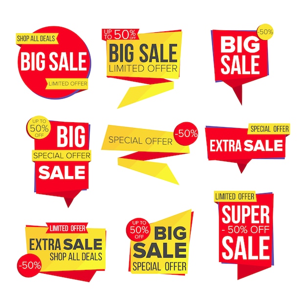 Sale Banner Set