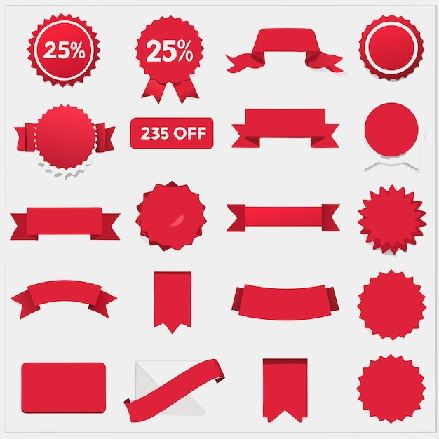 Vector sale banners and discount badges eyecatching promotional graphics for retail and marketing