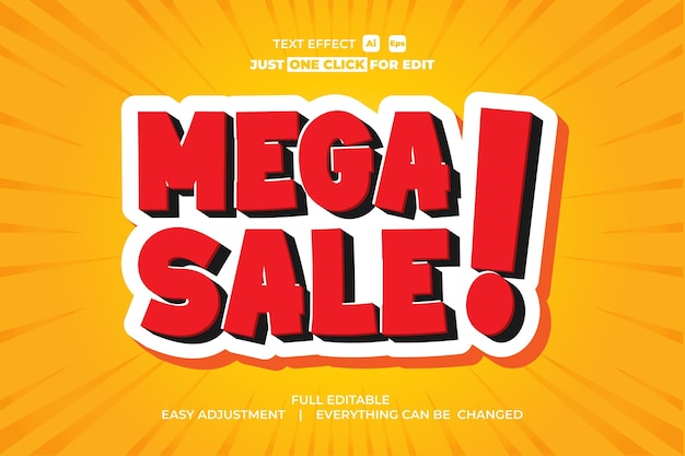 Sale Big Promo Text Effect