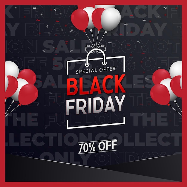 Vector sale black friday offer