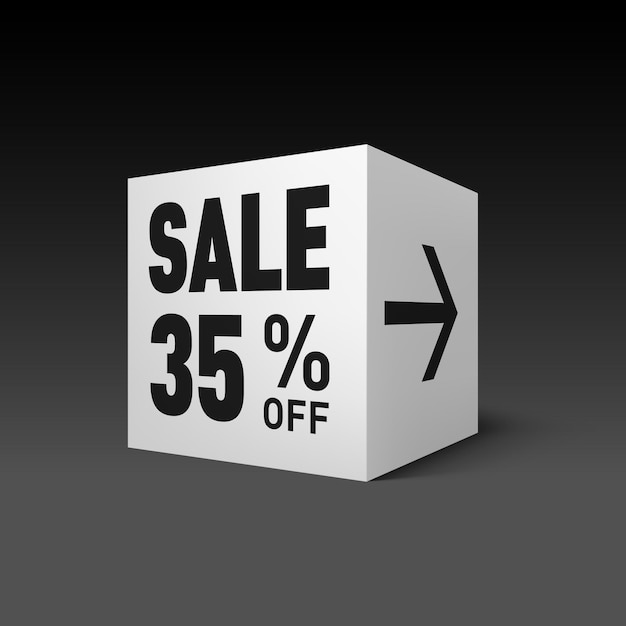 Sale Cube