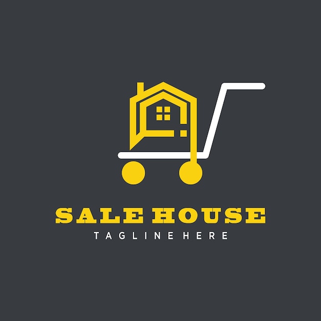 Sale house logotype concept