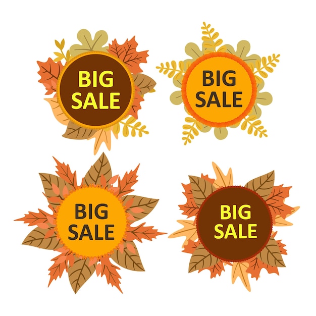 sale label vector