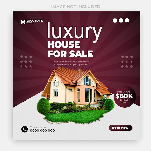 a sale poster for luxury homes for sale