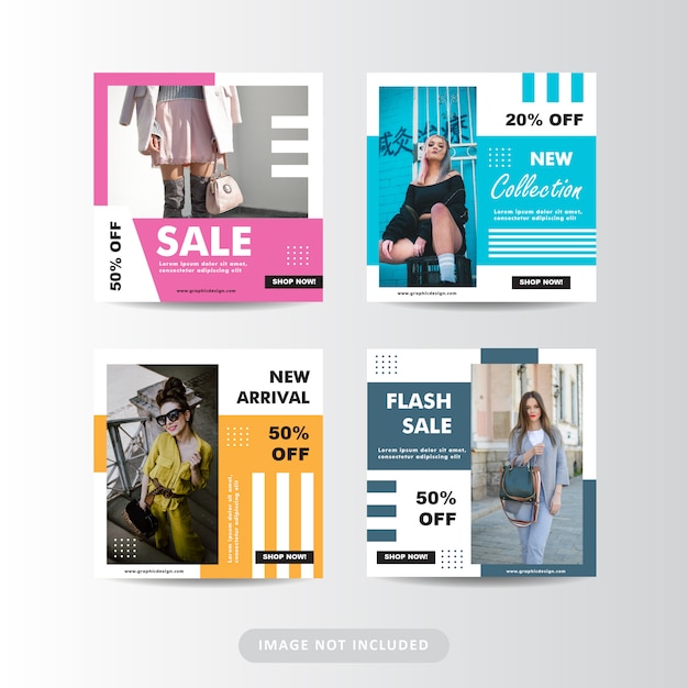 Sale promotion banner template