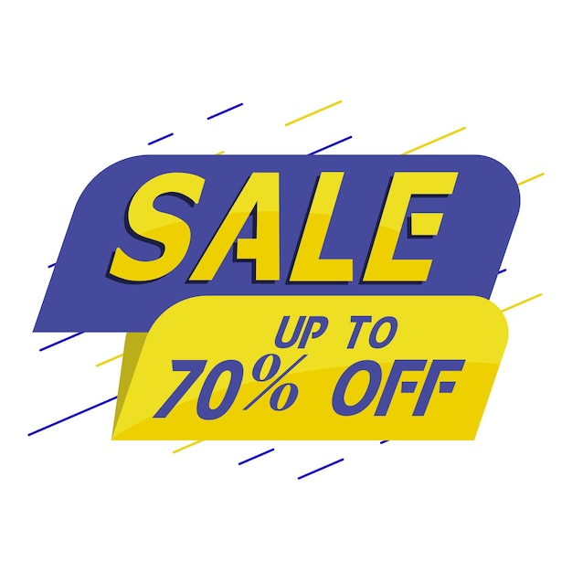 Sale Special 70 Off Design Vector HD Background