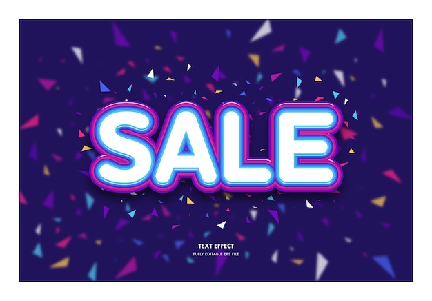 Sale text effect