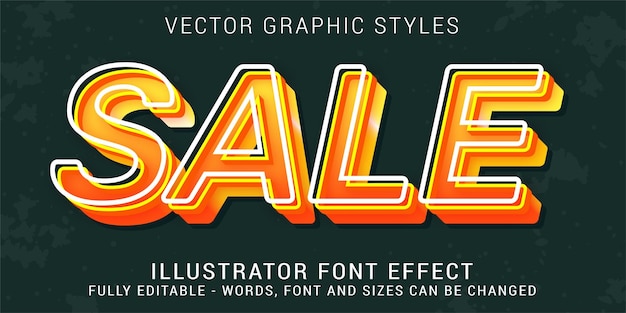 Sale text effect