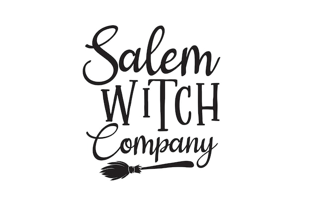 Salem Witch Company Vector File