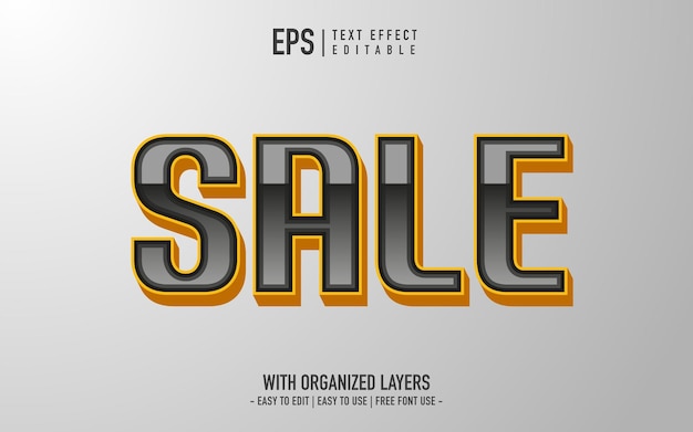 Sales text effect