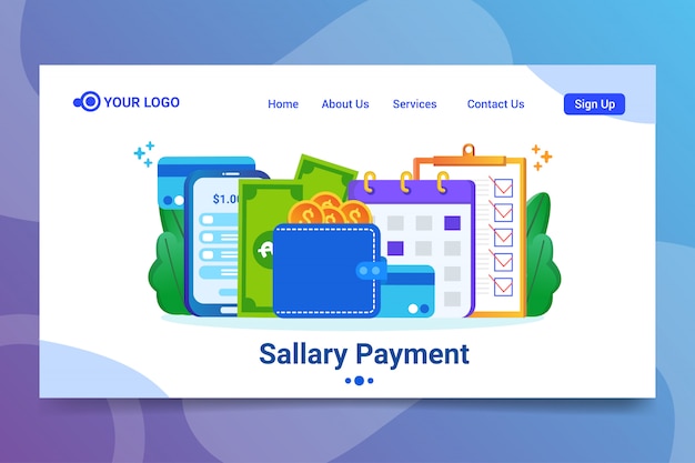 SALLARY PAYMENT web template