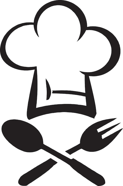 Salty Chef Logo Icon Vector