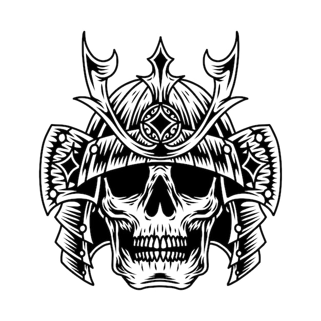 Samurai Skull 