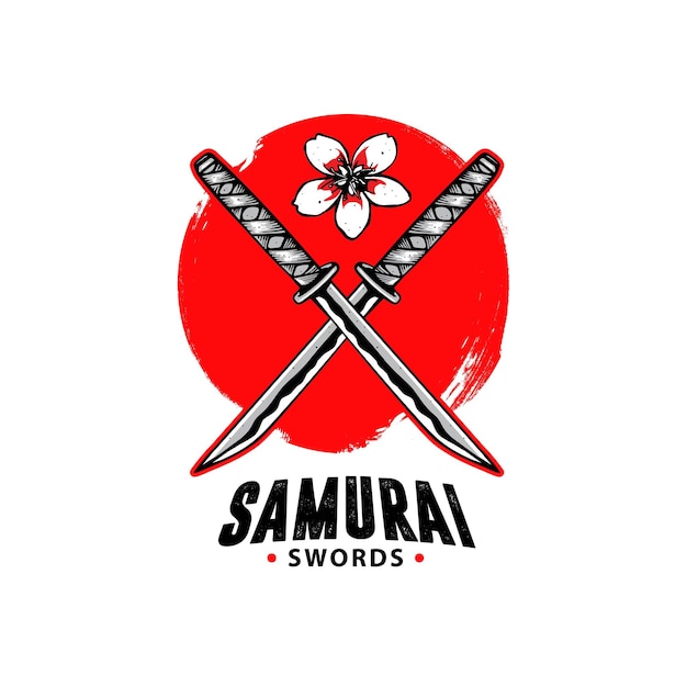 samurai swords artwork