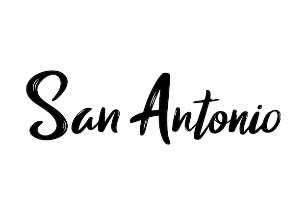 San Antonio Lettering