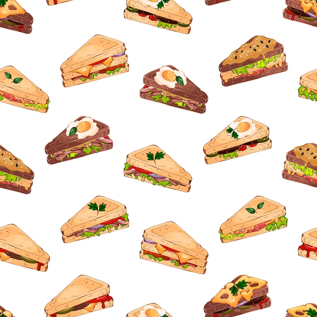 sandwich pattern 