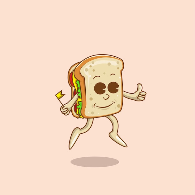 Sandwiches character cartoon