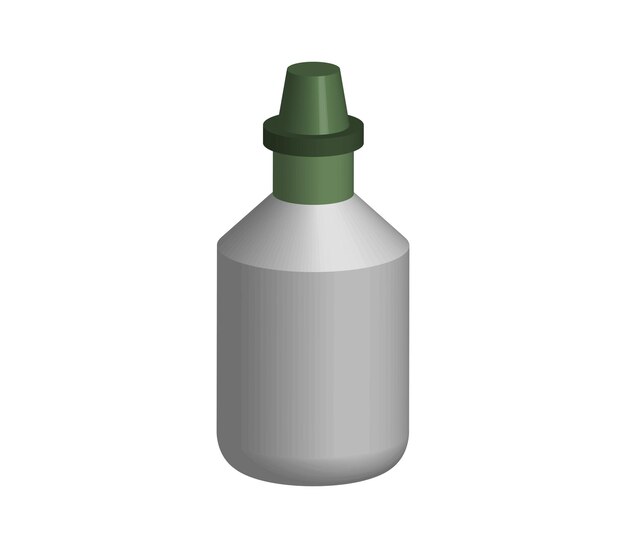 Sanitary antiseptic bottle