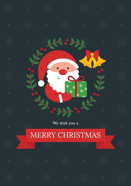 Santa Christmas Card