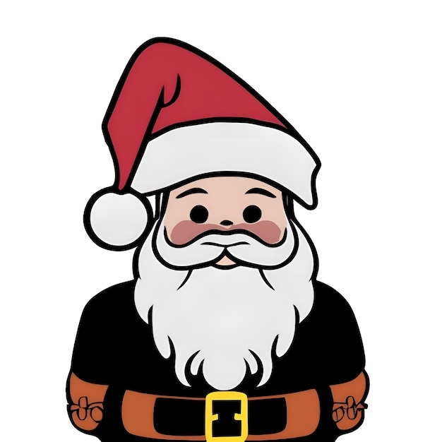 Santa Claus Cartoon Ilustration