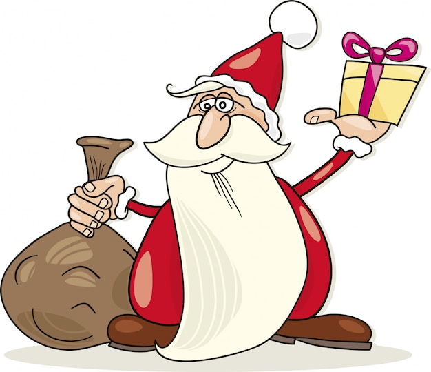 Santa claus cartoon