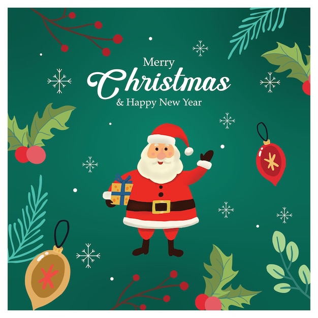 santa claus christmas background