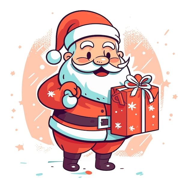 Santa Claus Christmast vector illustration