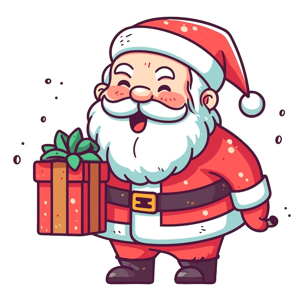 Santa Claus Christmast vector illustration