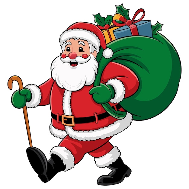 Santa Claus clipart Vector