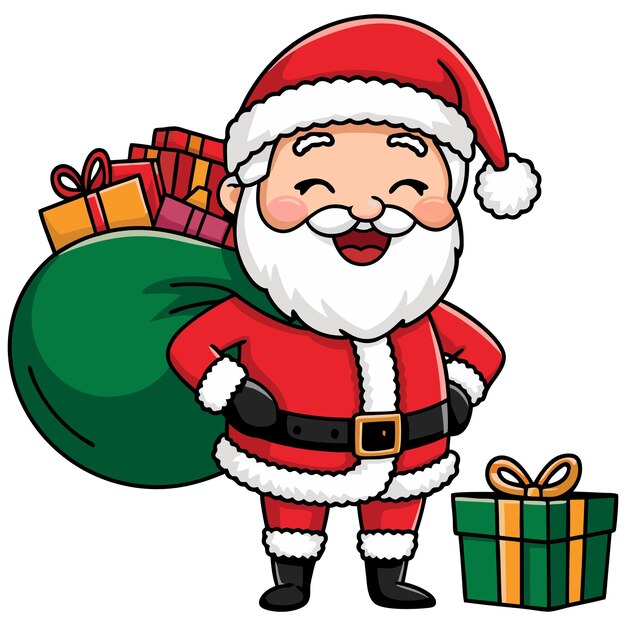 Santa Claus clipart Vector