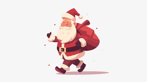 Santa Claus Concept Design for Billboard Banner