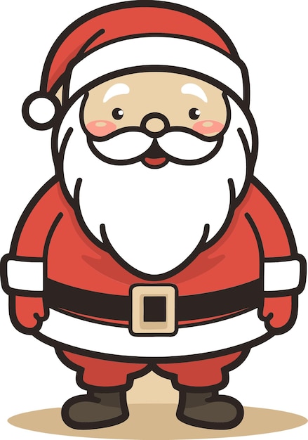 Vector santa claus vector artwork packsanta claus vector illustration bundle