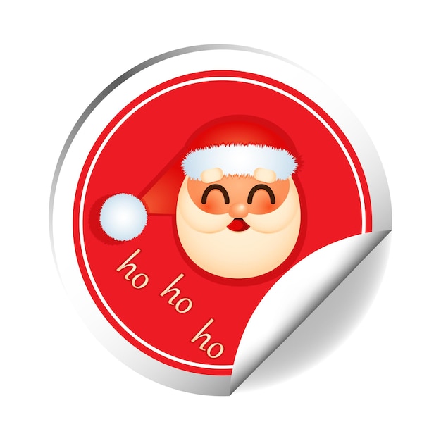 Vector santa claus