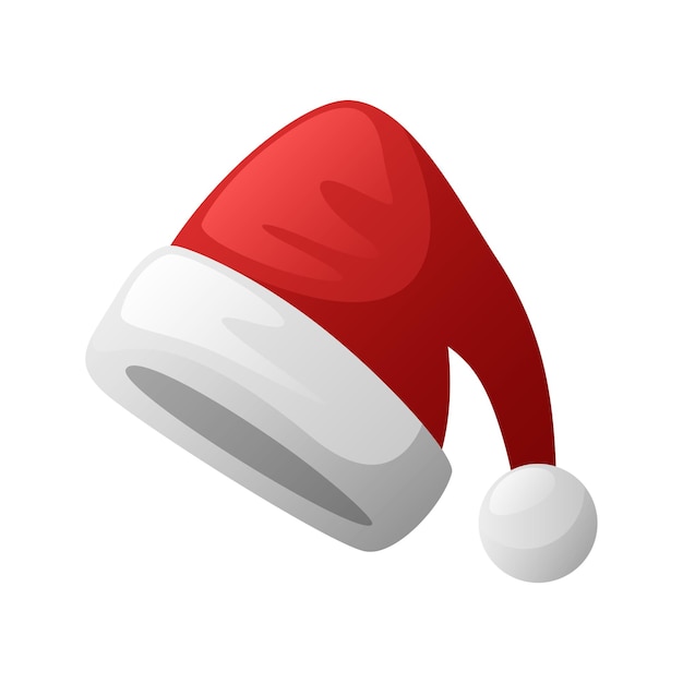 Santa Hat isolated on white background