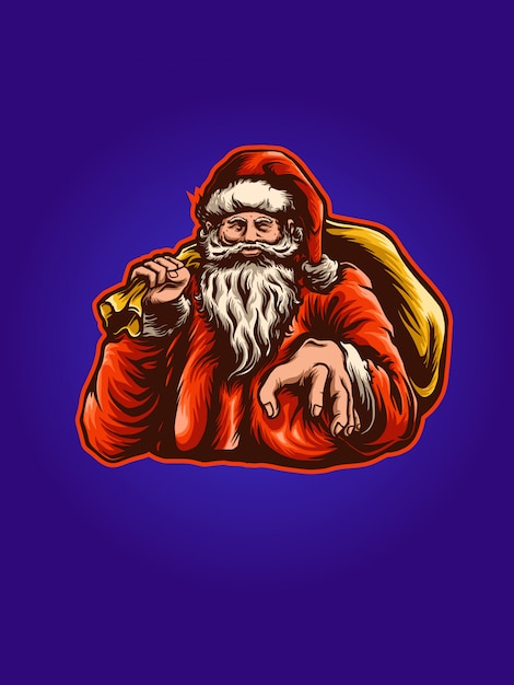 Santa Illustration