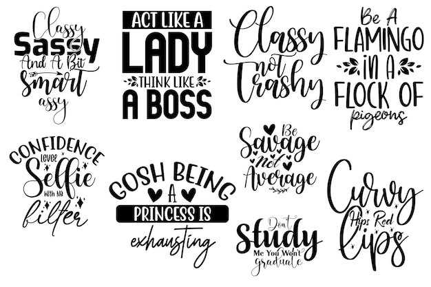 Sarcastic SVG Bundle