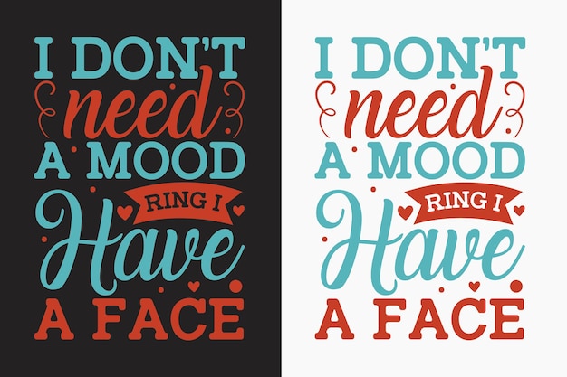 Sarcastic SVG Typography t-shirt Design,  Hand-drawn lettering phrase, Stickers, Templates, Mugs. Ve