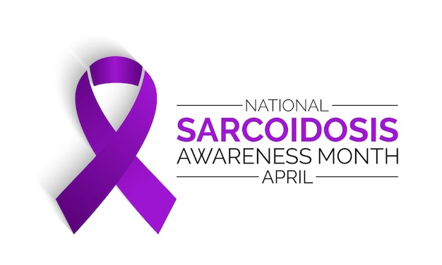 Sarcoidosis Awareness Month Vector Design Banner poster flyer and background design