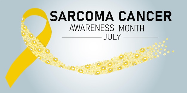 Sarcoma Cancer ribbon