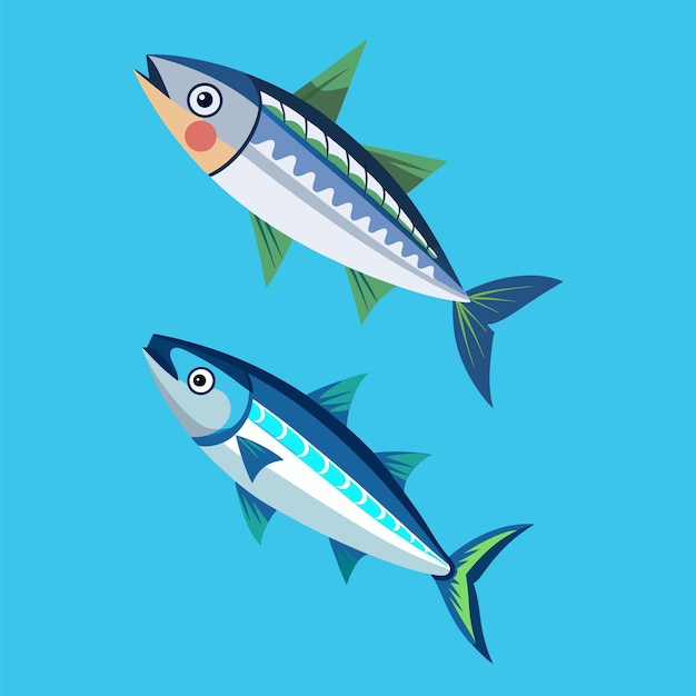 Vector sardine vector illustration aigenerated