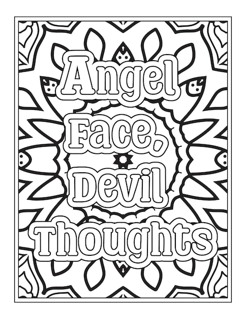 Sassy Quotes Coloring Pages for Kdp Coloring Pages