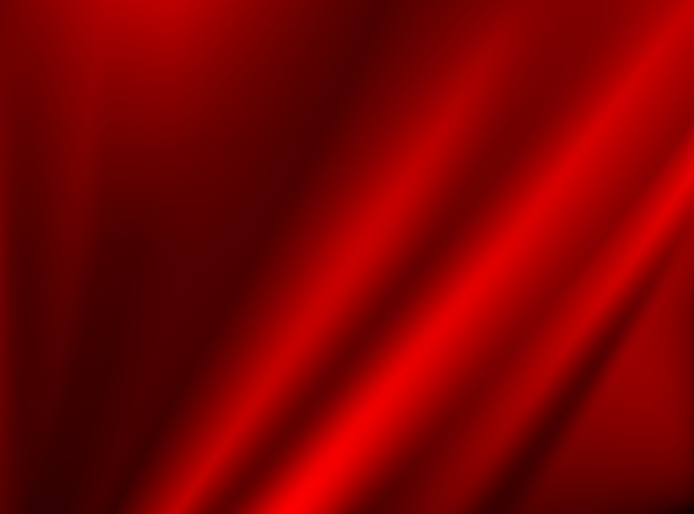 Satin dark red cloth fabric isolated on concept design backgrounds