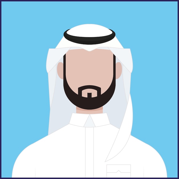 Saudi Man Character